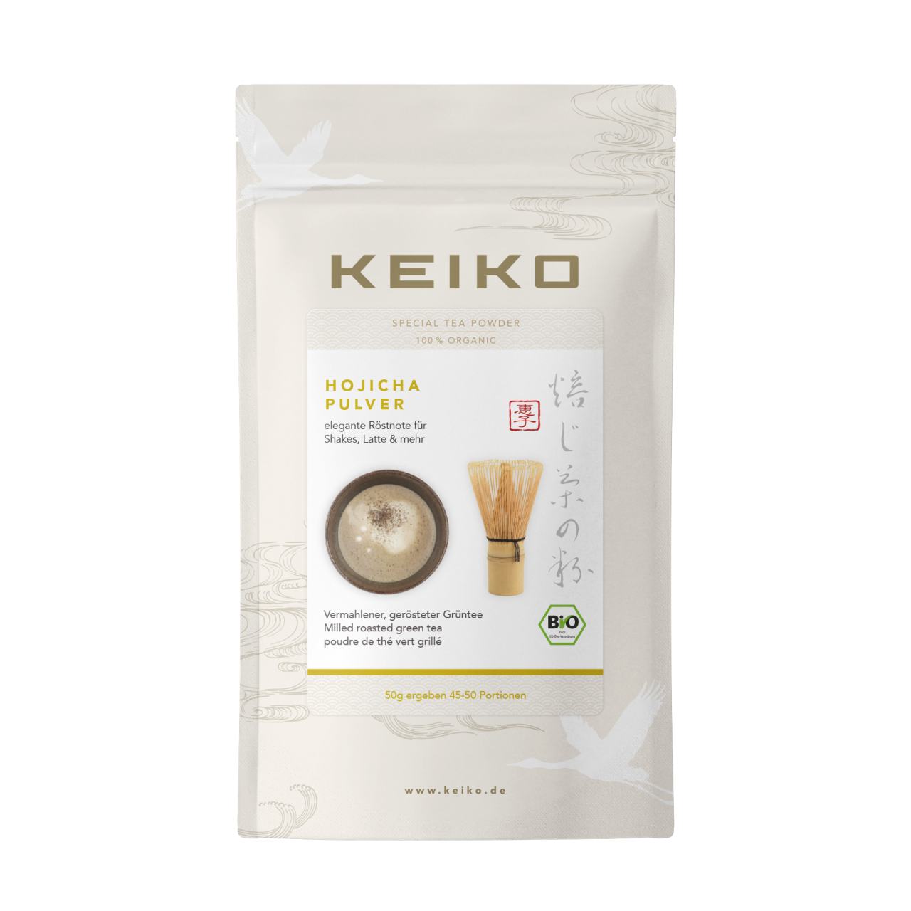 Hojicha Pulver Bio Japan Gr Nteepulver Keiko Tee