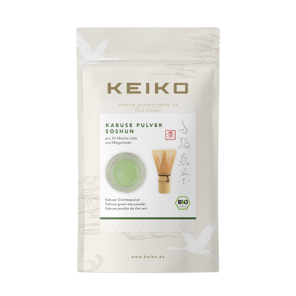 Kabuse Powder Soshun - Organic half shaded tea powder 